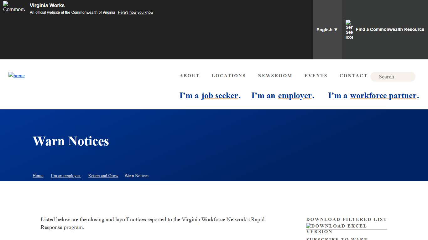 Virginia Works - Virginia's Workforce Development Agency